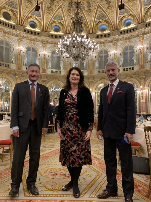  EAM Dr S Jaishankar meets H.E. FM Ann Linde, Munich